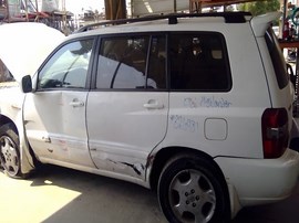 2006 TOYOTA HIGHLANDER, WHITE, LIMITED MODEL, 3.3L, AT, AWD. Z26481